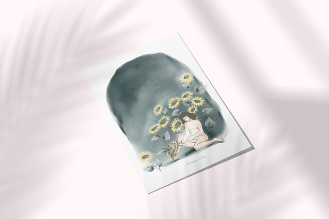 LA TORTUE ET LES TOURNESOLS
