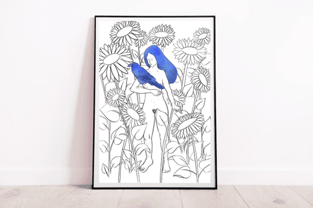 LE CORBEAU BLEU 