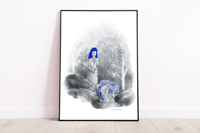 LE TIGRE BLEU